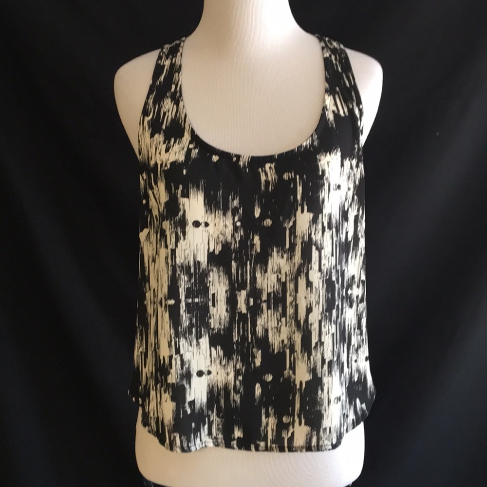 GLAM black/cream high low top size S